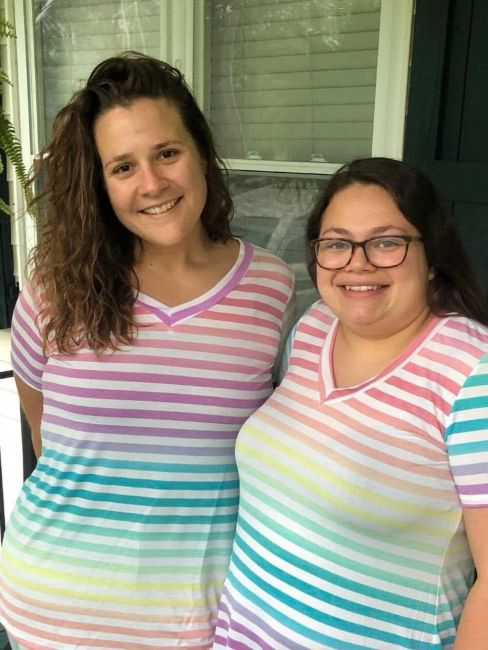 Rainbow top